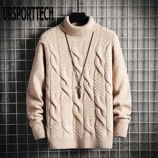 ursporttech turtleneck sweater mens wool knit pullover sweater male oversized turtle neck twisted pattern men sweter pull jumper 211221, White;black
ursporttech turtleneck sweater mens wool knit pullover sweater male oversized turtle neck twisted pattern men sweter pull jumper 211221, White;black