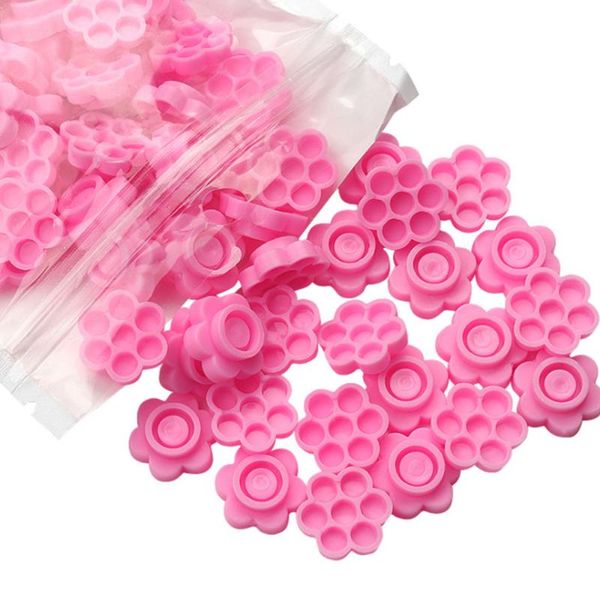 false eyelashes 100 pcs grafting eyelash pink delay cup eye lashes glue holder blossom cups extension women makeup tools
false eyelashes 100 pcs grafting eyelash pink delay cup eye lashes glue holder blossom cups extension women makeup tools