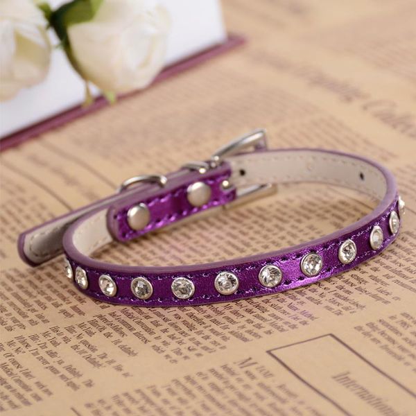 dog collars & leashes fashion pu leather collar rhinestone small pet puppy pink purple blue gold chihuahua dogs neck strap
dog collars & leashes fashion pu leather collar rhinestone small pet puppy pink purple blue gold chihuahua dogs neck strap