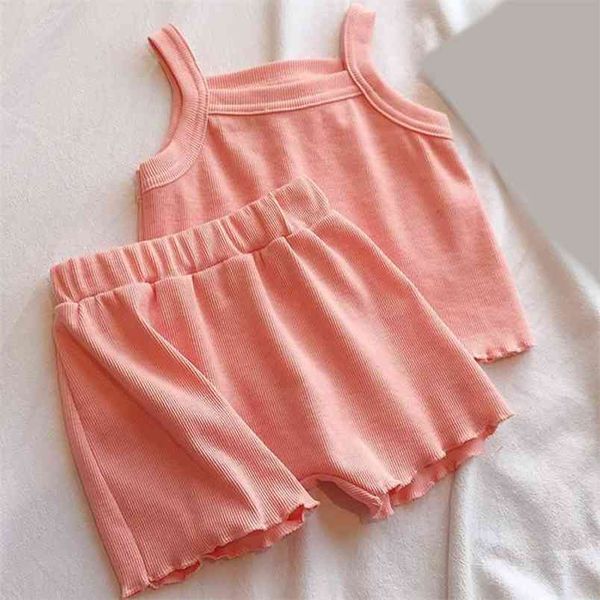 summer clothing sets sling vest+shorts 2pcs children's for girls girl kid clothes 210528, White
summer clothing sets sling vest+shorts 2pcs children's for girls girl kid clothes 210528, White