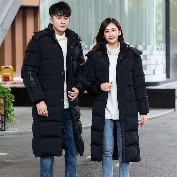 new winter sports cotton padded jacket men's long warm cotton coat sports student training jacket down cotton padded jacket women, Black
new winter sports cotton padded jacket men's long warm cotton coat sports student training jacket down cotton padded jacket women, Black
