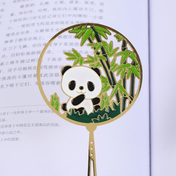 1pc retro panda brass bookmark chinese style metal pendant hollow book clip tassel pagination mark stationery supply gift
1pc retro panda brass bookmark chinese style metal pendant hollow book clip tassel pagination mark stationery supply gift
