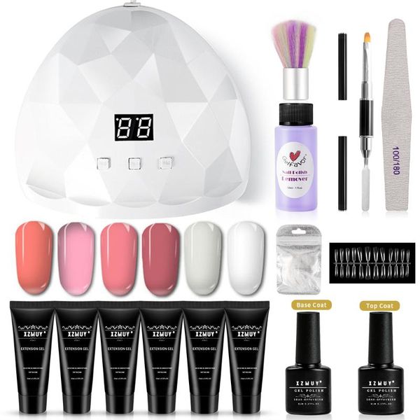 nail art kits xzmuv gel kit uv led lamp polish set all for manicure nails extension tool professional 
nail art kits xzmuv gel kit uv led lamp polish set all for manicure nails extension tool professional