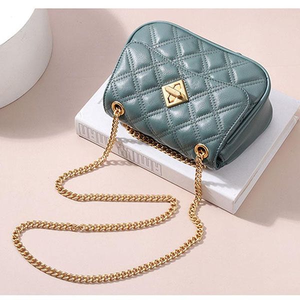 shoulder bags korean style diamond lattice bag paste genuine leather women's messenger brand chain cowhide female tote 2021
shoulder bags korean style diamond lattice bag paste genuine leather women's messenger brand chain cowhide female tote 2021