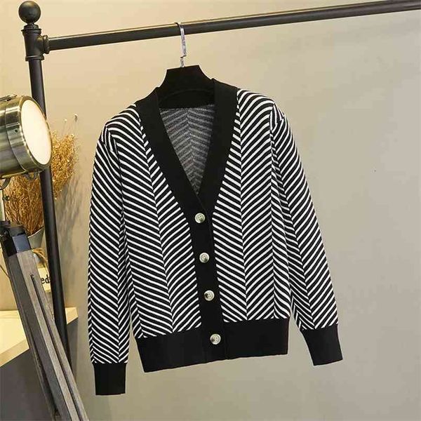 gigogou autumn winter women cardigan sweater fashion knitted outwear coat v neck open cardigans casual female 210914, White;black
gigogou autumn winter women cardigan sweater fashion knitted outwear coat v neck open cardigans casual female 210914, White;black