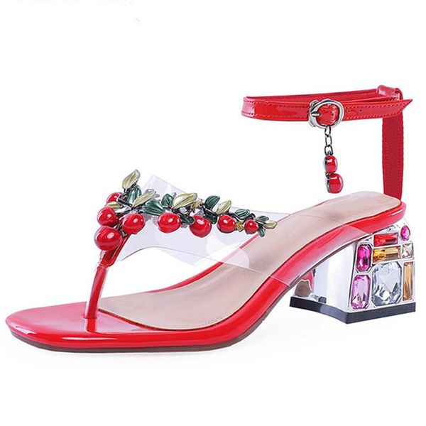 crystal sandals genuine leather shoes bead party wedding shoes woman square heels sandals gladiators plus size 46, Black
crystal sandals genuine leather shoes bead party wedding shoes woman square heels sandals gladiators plus size 46, Black