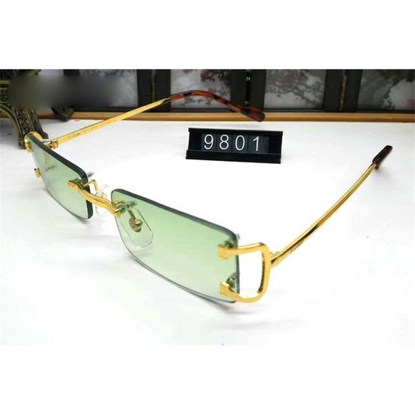 fashion glasses frame men sunglasses gold rimless eyeglasses for man anti reflective clear lens prescription spectacles 9801 dhnz, White;black
fashion glasses frame men sunglasses gold rimless eyeglasses for man anti reflective clear lens prescription spectacles 9801 dhnz, White;black