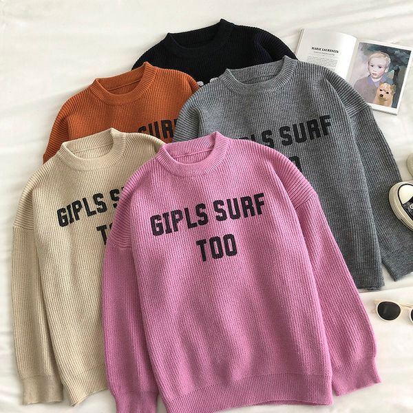 2021 woman harajuku sweater autumn winter clothes women's letter loose oversize pullover korean long sleeve kawaii knit sweaters tpkq, White;black
2021 woman harajuku sweater autumn winter clothes women's letter loose oversize pullover korean long sleeve kawaii knit sweaters tpkq, White;black