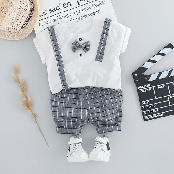 clothing sets hylkidhuose summer toddler infant clothes gentleman style baby boys shirt bib shorts kids children casual, White
clothing sets hylkidhuose summer toddler infant clothes gentleman style baby boys shirt bib shorts kids children casual, White