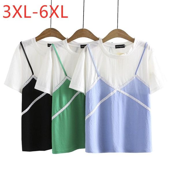 plus size t-shirt 2021 ladies summer for women large short sleeve loose cotton blue patchwork o-neck 3xl 4xl 5xl 6xl, Black
plus size t-shirt 2021 ladies summer for women large short sleeve loose cotton blue patchwork o-neck 3xl 4xl 5xl 6xl, Black