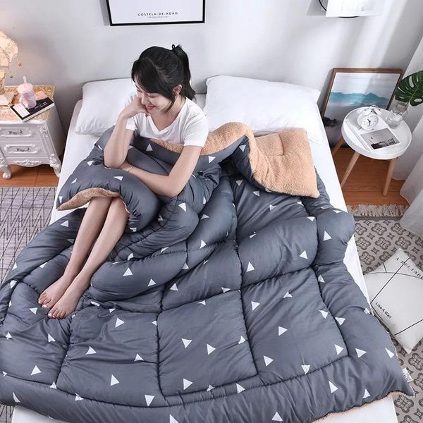 comforters & sets fleece quilt lamb velvet comforter warm winter spring and autumn core wool soft
comforters & sets fleece quilt lamb velvet comforter warm winter spring and autumn core wool soft