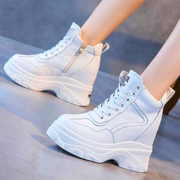 dress shoes women's genuine leather platform wedge fashion sneakers high heel ankle boots trainers casual lace up oxfords, Black
dress shoes women's genuine leather platform wedge fashion sneakers high heel ankle boots trainers casual lace up oxfords, Black