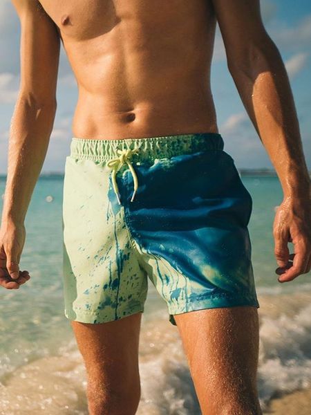 men's swimwear swimming shorts water and temperature-sensitive color-changing beach pants summer swim trunks surf magical
men's swimwear swimming shorts water and temperature-sensitive color-changing beach pants summer swim trunks surf magical