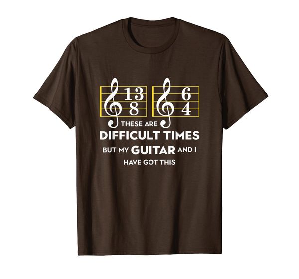 Musician Gifts Guitar Shirt These Are Difficult Times T-Shirt, Mainly pictures