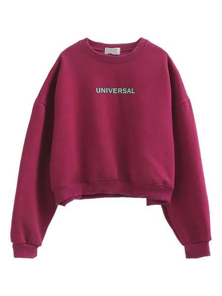 women's hoodies & sweatshirts plus cashmere female 2021 autumn and winter capless loose round neck pullover jacket short paragraph kore, Black
women's hoodies & sweatshirts plus cashmere female 2021 autumn and winter capless loose round neck pullover jacket short paragraph kore, Black