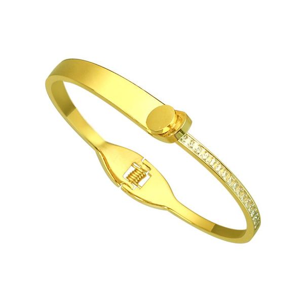 bangle trendy exquisite geometric crystal bracelet for women original design jewelry zircon wedding party, Black
bangle trendy exquisite geometric crystal bracelet for women original design jewelry zircon wedding party, Black