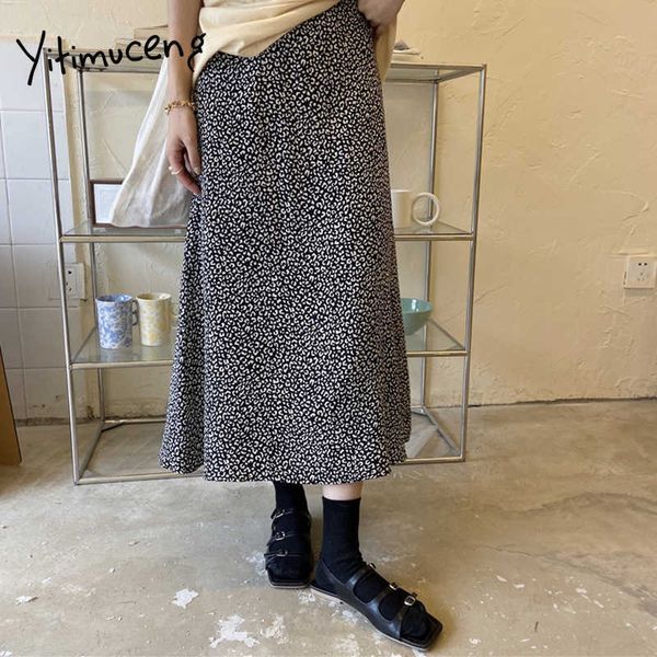yitimuceng vintage skirt women summer korean fashion casual leopard midi skirts zipper a-line apricot black clothing 210601
yitimuceng vintage skirt women summer korean fashion casual leopard midi skirts zipper a-line apricot black clothing 210601