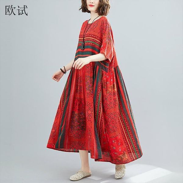 plus size vintage floral print women dresses summer boho casual beach cotton linen long 4xl 5xl 6xl femme vestido, Black;gray
plus size vintage floral print women dresses summer boho casual beach cotton linen long 4xl 5xl 6xl femme vestido, Black;gray