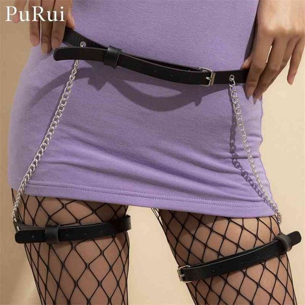 punk leather harness black garter belt waist leg chains ring chain nightclub party belly belts body accessories, Silver
punk leather harness black garter belt waist leg chains ring chain nightclub party belly belts body accessories, Silver