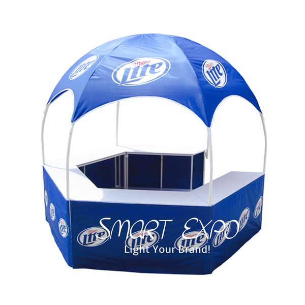 portable outdoor advertising display trade show hexagonal dome tent booth with custom full color printing graphics
portable outdoor advertising display trade show hexagonal dome tent booth with custom full color printing graphics