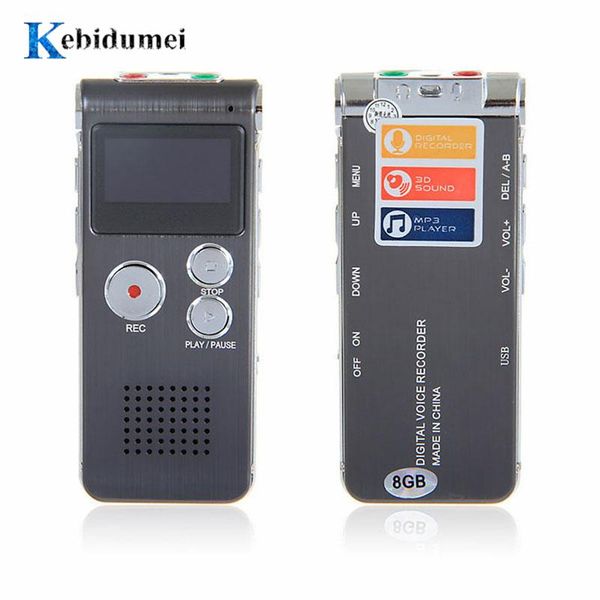 digital voice recorder mp3 8gb fountain pen usb audio with player built-in microphone