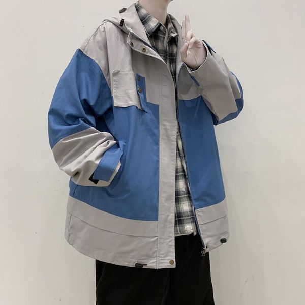 men's jackets autumn hooded jacket fashion contrast color casual tooling mens streetwear loose hip hop bomber men s-3xl, Black;brown
men's jackets autumn hooded jacket fashion contrast color casual tooling mens streetwear loose hip hop bomber men s-3xl, Black;brown