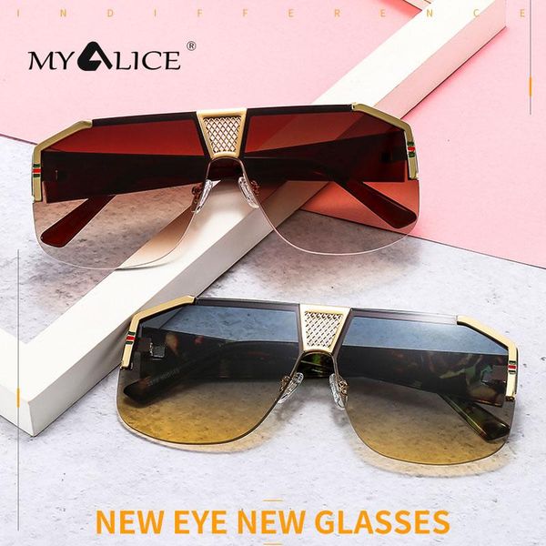 sunglasses myalice fashion personality flat women eyeglasses metal decorative glasses frame thick temples party uv400, White;black
sunglasses myalice fashion personality flat women eyeglasses metal decorative glasses frame thick temples party uv400, White;black