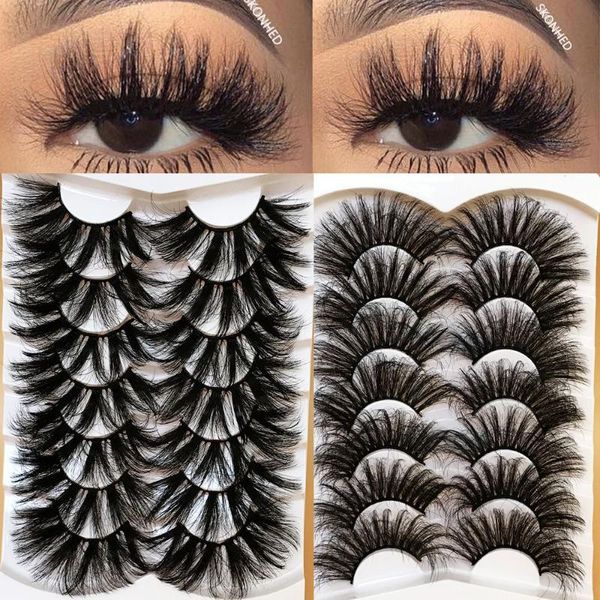 false eyelashes 7 pair 25mm cruelty fluffy eye lashes natural long messy 6d faxu mink hair
false eyelashes 7 pair 25mm cruelty fluffy eye lashes natural long messy 6d faxu mink hair