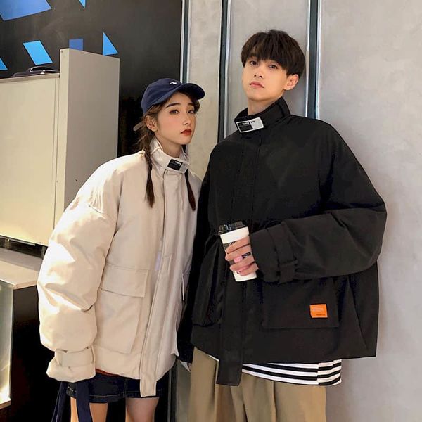 women's jackets men's and women's quilted jacket, short thick high neck, cotton quilted, korean harajuku bf novel in autumn, Black;brown
women's jackets men's and women's quilted jacket, short thick high neck, cotton quilted, korean harajuku bf novel in autumn, Black;brown