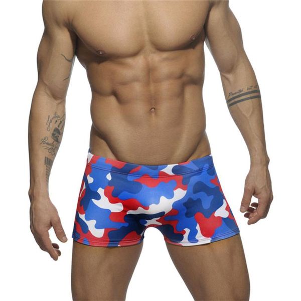 summer men swimming trunks camouflage print boxer shorts surf board shorts beach stretch tight briefs swimsuit swimwear 
summer men swimming trunks camouflage print boxer shorts surf board shorts beach stretch tight briefs swimsuit swimwear