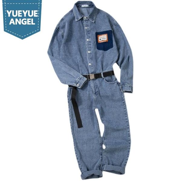 men's jeans vintage safari style mens denim overalls autumn long sleeve single breasted loose fit harajuku jumpsuits men cargo rompers, Blue
men's jeans vintage safari style mens denim overalls autumn long sleeve single breasted loose fit harajuku jumpsuits men cargo rompers, Blue