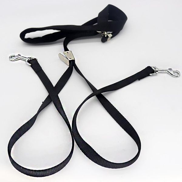 dog collars & leashes 2021 black one tow two rope nylon material 140cm long durable convenient double-end traction
dog collars & leashes 2021 black one tow two rope nylon material 140cm long durable convenient double-end traction