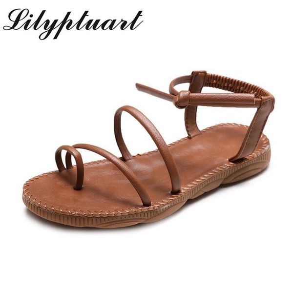 sandals 2021 ladies summer comfortable flat-bottomed wild trend beach shoes leisure seaside holiday roman style toe, Black
sandals 2021 ladies summer comfortable flat-bottomed wild trend beach shoes leisure seaside holiday roman style toe, Black