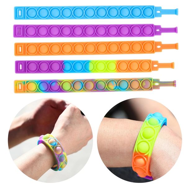 silicone bracelet press bubble decompression toy for kids sensitive color change bracelet puzzle fidget vent toys
silicone bracelet press bubble decompression toy for kids sensitive color change bracelet puzzle fidget vent toys