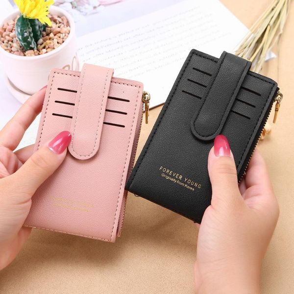 card holders bag women wallets zipper wallet 2021 leather coin purse small multi-card holder, Brown;gray
card holders bag women wallets zipper wallet 2021 leather coin purse small multi-card holder, Brown;gray