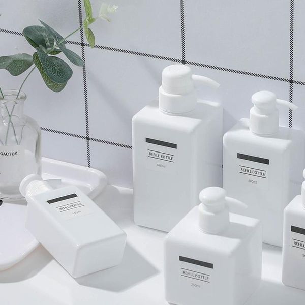 storage bottles & jars 100/150/250/280/450ml empty shampoo lotion shower gel refillable bottle pump dispenser cosmetic containers
storage bottles & jars 100/150/250/280/450ml empty shampoo lotion shower gel refillable bottle pump dispenser cosmetic containers