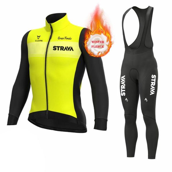 racing sets strava winter thermal fleece cycling jersey set bike suit mountian bicycle clothing ropa ciclismo, Black;blue
racing sets strava winter thermal fleece cycling jersey set bike suit mountian bicycle clothing ropa ciclismo, Black;blue
