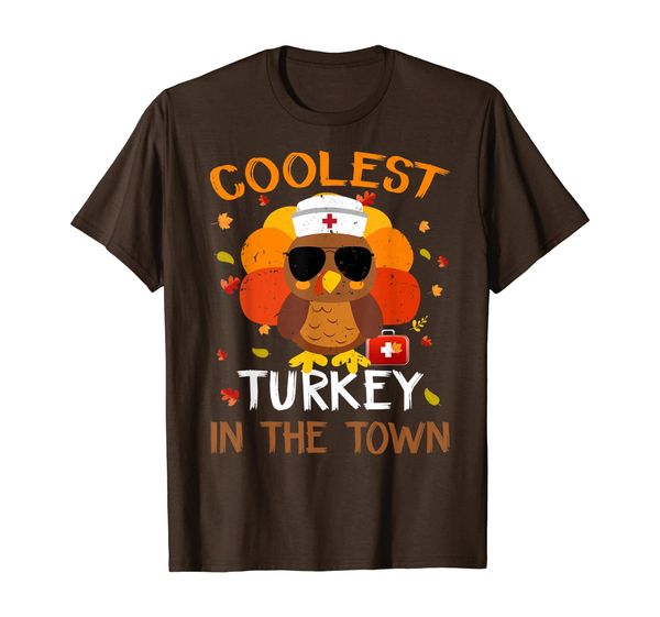 Funny Coolest Turkey In The Town Thanksgiving Gift For Nurse T-Shirt, Mainly pictures
Funny Coolest Turkey In The Town Thanksgiving Gift For Nurse T-Shirt, Mainly pictures