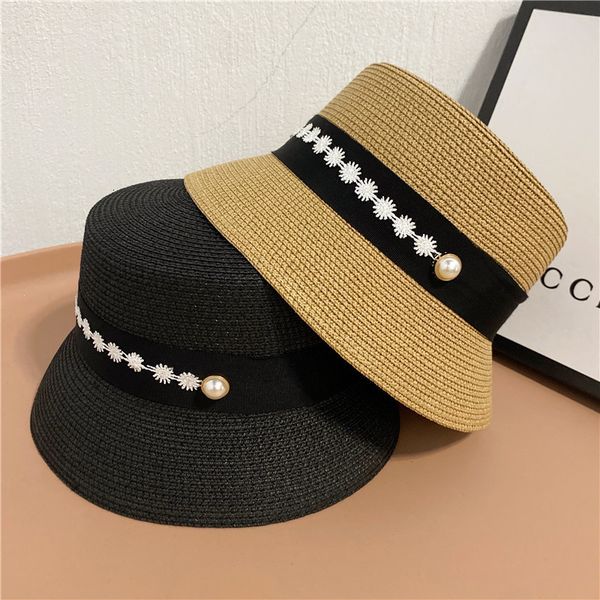 spring and summer fisherman's female celebrity lace sun visor outdoor seaside leisure straw hat, Yellow
spring and summer fisherman's female celebrity lace sun visor outdoor seaside leisure straw hat, Yellow