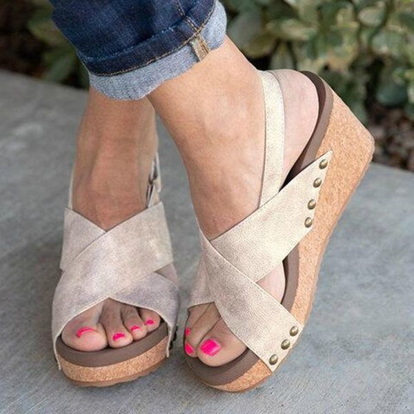 sandals women summer platform wedges plus size 43 woman shoes high heel classics style ladies promotion, Black
sandals women summer platform wedges plus size 43 woman shoes high heel classics style ladies promotion, Black