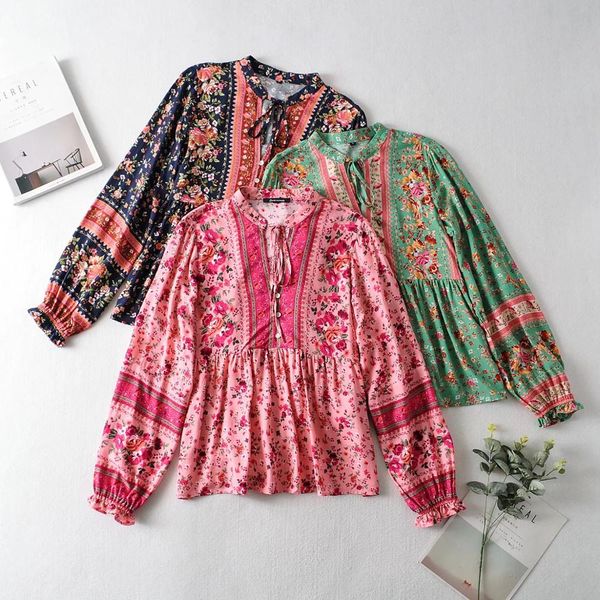 2021 boho lacing up collar floral print pullover shirt women elastic waist maxi long skirt pink holiday 2 pieces set, Red
2021 boho lacing up collar floral print pullover shirt women elastic waist maxi long skirt pink holiday 2 pieces set, Red