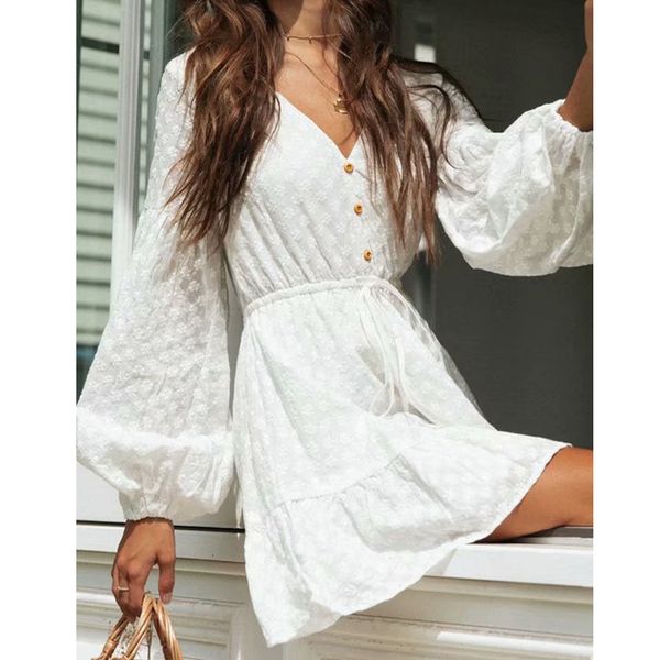2021 new long sleeve lace mini dresses women vintage white cotton floral embroidery v neck autumn dress vestidos short robe qkri
2021 new long sleeve lace mini dresses women vintage white cotton floral embroidery v neck autumn dress vestidos short robe qkri