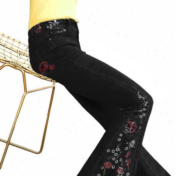 womens embroidered flare jeans denim trousers vintage women clothes 2021 newst fall high waist pants stretchy jeans 7.16, Blue
womens embroidered flare jeans denim trousers vintage women clothes 2021 newst fall high waist pants stretchy jeans 7.16, Blue