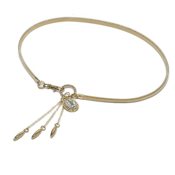 new diamond inlaid pendant waist chain women's decorative dress belt gold spring decorative belt, Black;brown
new diamond inlaid pendant waist chain women's decorative dress belt gold spring decorative belt, Black;brown