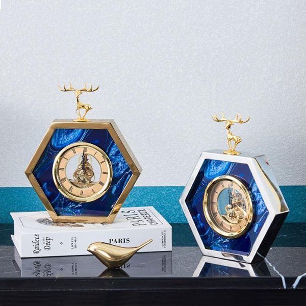 desk & table clocks american living room clock luxury metal glass home decorations office bedroom bedside deskwatch
desk & table clocks american living room clock luxury metal glass home decorations office bedroom bedside deskwatch