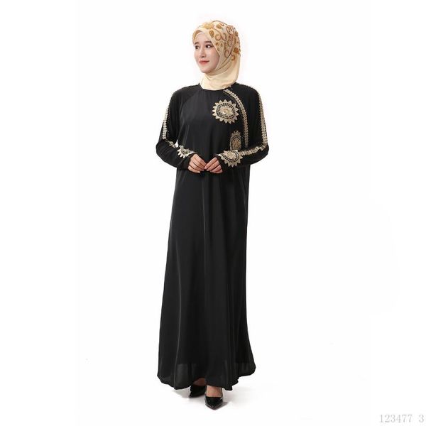ethnic clothing spring, summer and autumn yarn quality islamic women's prayer clothes gold thread embroidered muslim arab robe, Red
ethnic clothing spring, summer and autumn yarn quality islamic women's prayer clothes gold thread embroidered muslim arab robe, Red