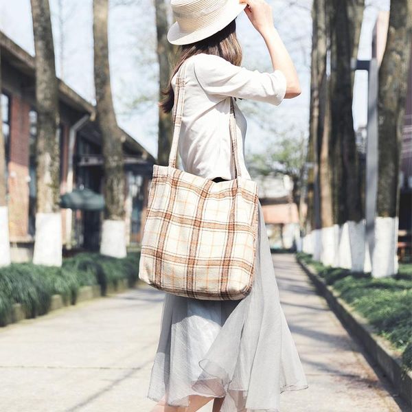 waist bags women wool shoulder bag plaid checked pattern fashion tartan cloth hangbag canvas tote cute reusable shopping for girls
waist bags women wool shoulder bag plaid checked pattern fashion tartan cloth hangbag canvas tote cute reusable shopping for girls