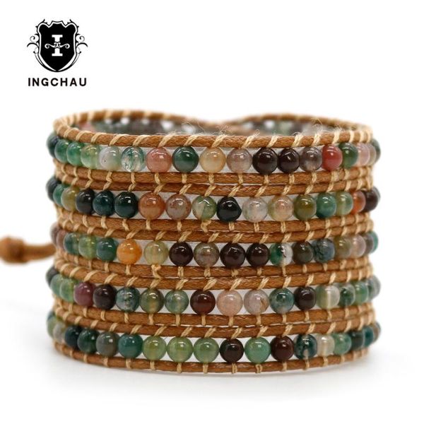tennis 2021 natural stone wrap bracelet boho handmade beaded 5 layers multilayer weaving women rope jewelry wb-1, Golden;silver
tennis 2021 natural stone wrap bracelet boho handmade beaded 5 layers multilayer weaving women rope jewelry wb-1, Golden;silver