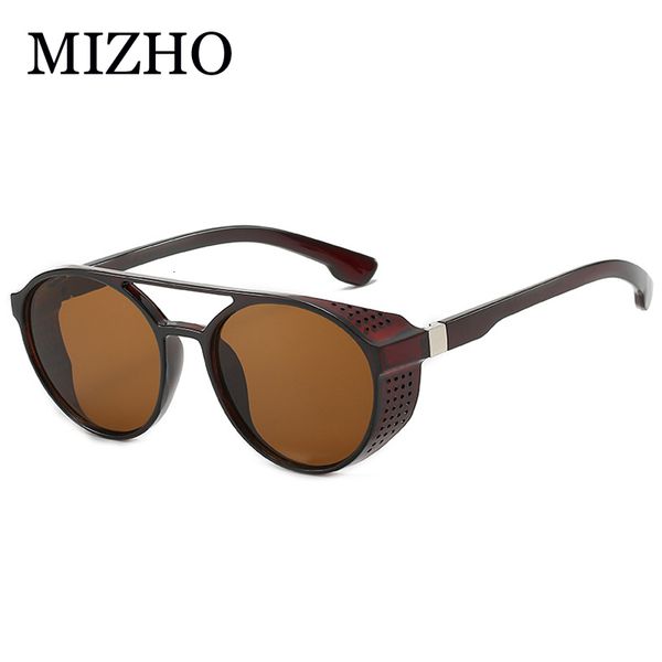 sunglasses mizho 2021 retro round polarized steampunk men brand designer yellow glasses women oculos the sun shades uv protection, White;black
sunglasses mizho 2021 retro round polarized steampunk men brand designer yellow glasses women oculos the sun shades uv protection, White;black