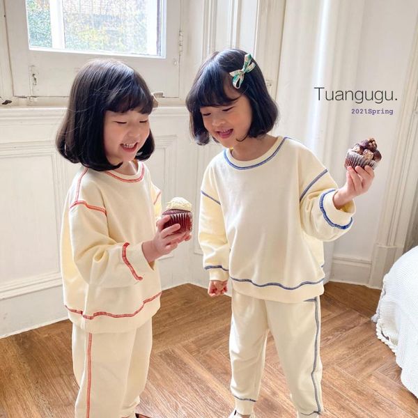 clothing sets 2021 children's spring sports suit boys and girls round neck + trousers two-piece, White
clothing sets 2021 children's spring sports suit boys and girls round neck + trousers two-piece, White